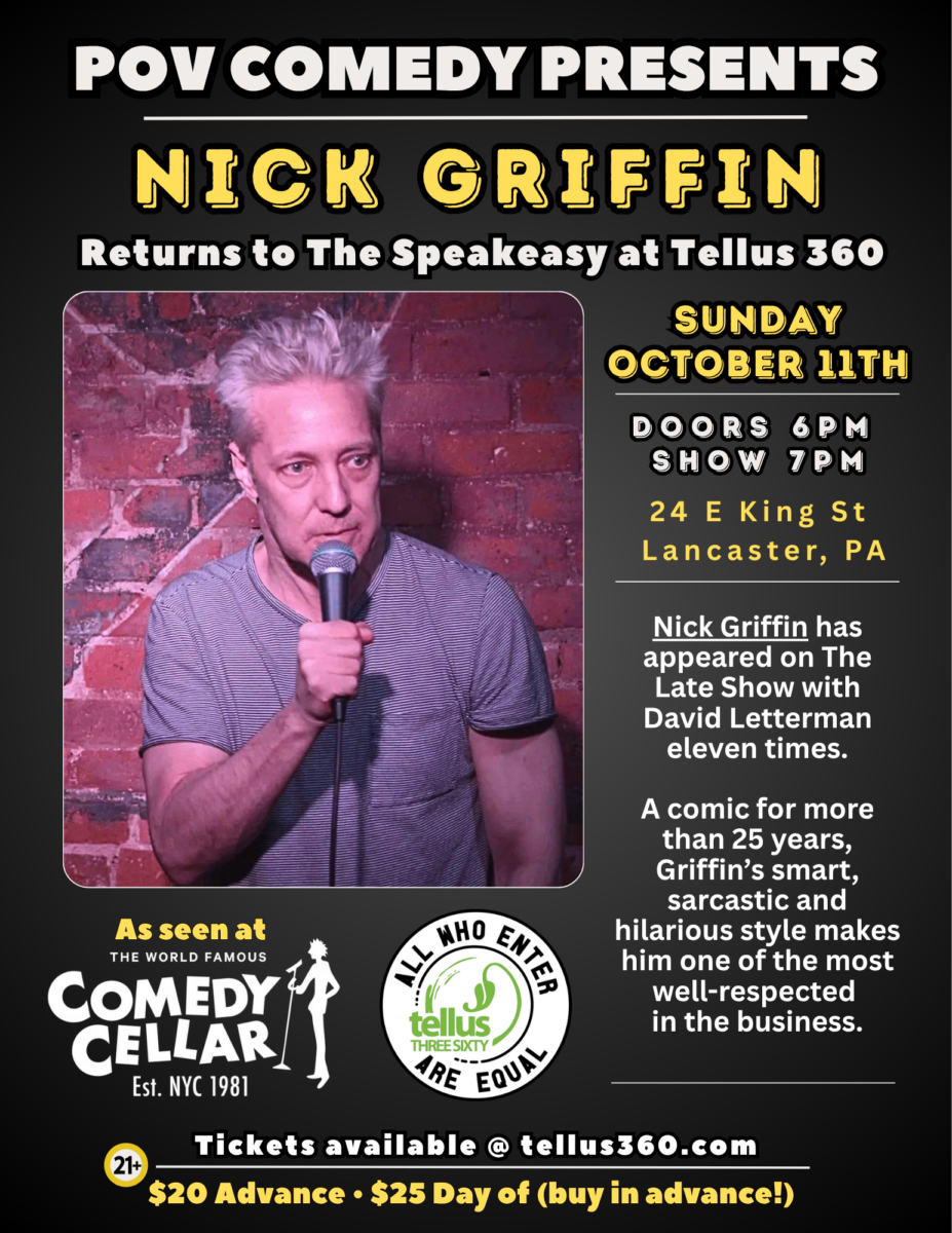 Comedian Nick Griffin at Tellus 360